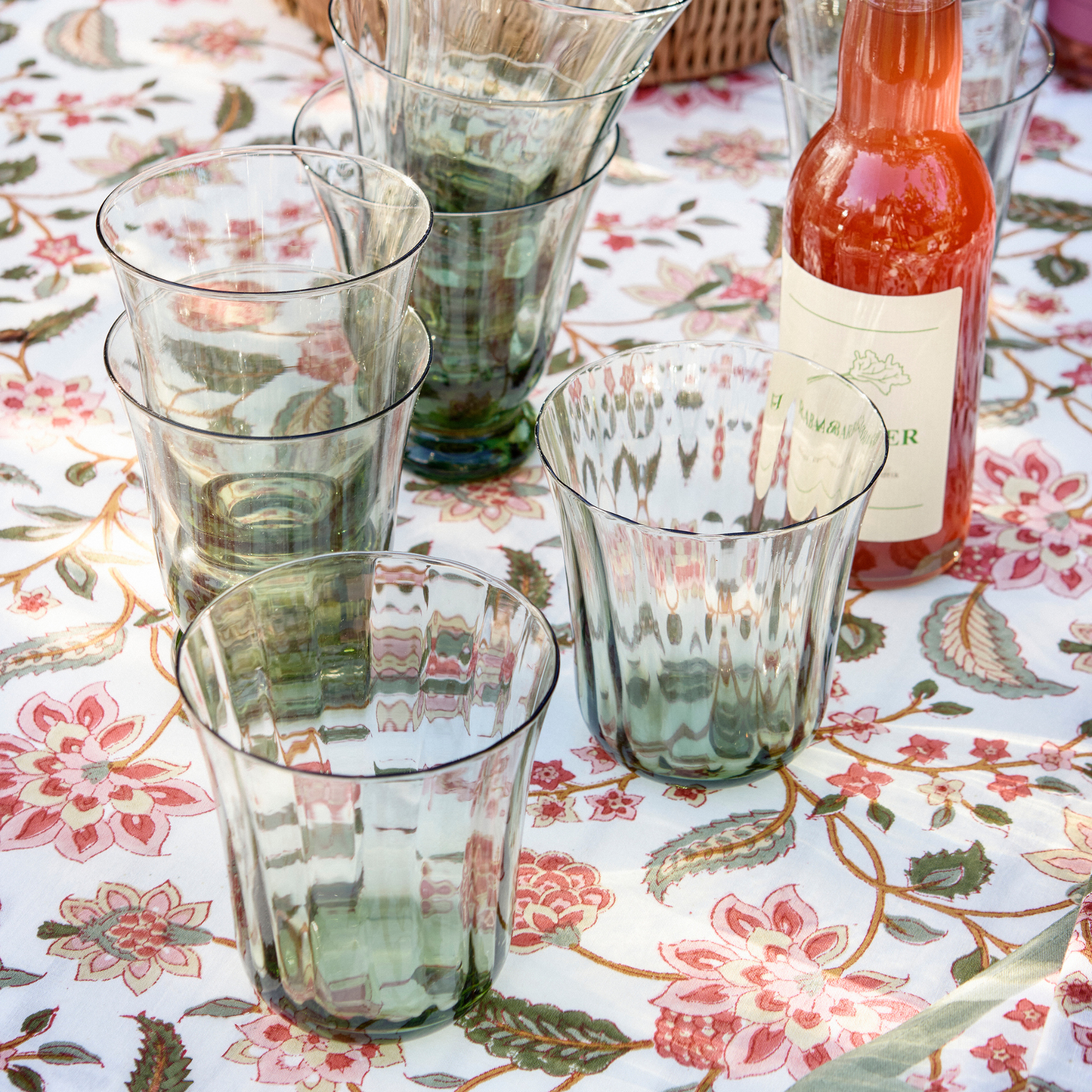 Water Glass Leopold Set of 2
